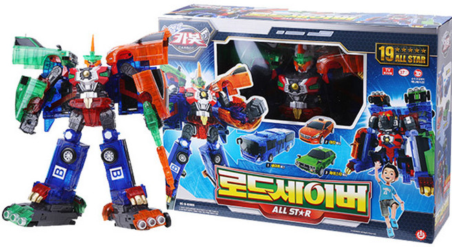 헬로카봇 로드세이버 올스타, 혼합색상, 1개