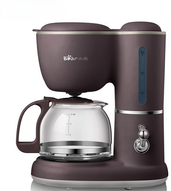 가정용 완전 자동 미니 드립 소형 커피 머신 커피메이커 티메이커, 1개