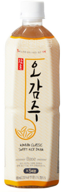 참존 냉음료 과일음료 음료베이스 오감주 과일원액 835ml 1박스(12개입), 1박스