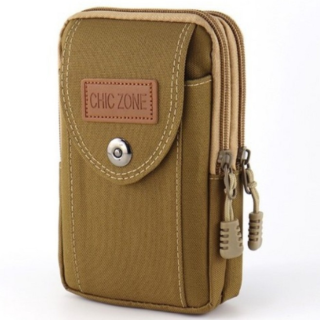 프롬도로시 남성 핸드폰 가방 낚시 등산 방수 허리 밸트 힙색