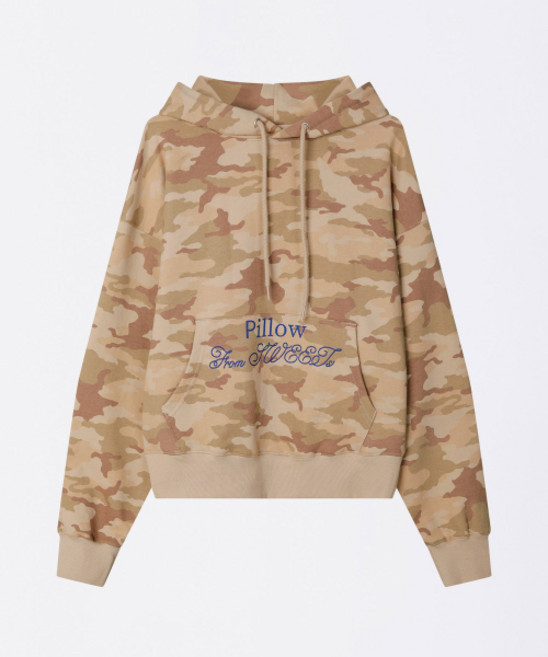 SCULPTOR Sweets Belly Camo Hoodie Desert