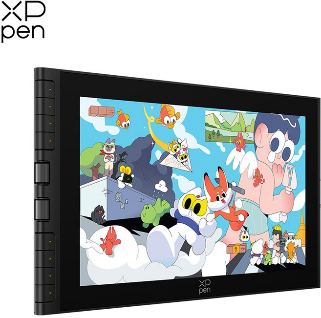 엑스피펜 중부점 (당일발송 8종사은품증정) XPPen 아티스트 12 3세대 16K 액정타블렛 18개월 무상AS지원, 블랙, 아티스트 12 (3세대)