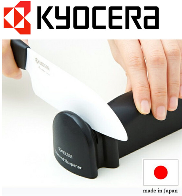 교세라 세라믹칼 전용 칼갈이 일본정품 DS-20S, 1개, 블랙