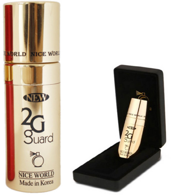 NEW EZ 이지가드 골드 호신용 스프레이 페퍼스프레이 여성 경호 후추 초강력 분사, 1개