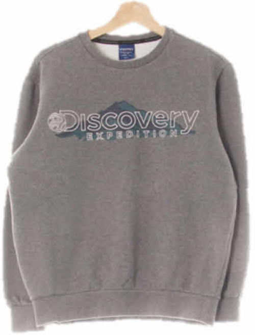 2624 DlSCOVERY 차콜 면혼방 에버레스트기모맨투맨 [95]