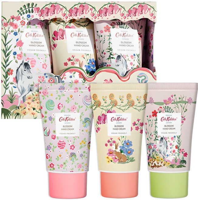 캐스키드슨 블라썸 핸드크림 30ml 트리오 핸드케어 세트, 1세트