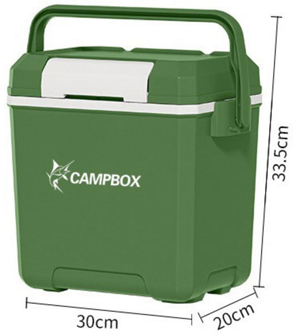 [트라이턴] 야외 휴대용 캠핑 아이스 박스 보온 보냉 가방 낚시용 보냉박스 미니아이스박스 쿨럭백, 7L, 그린