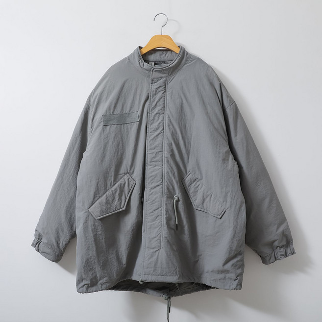 덴 M65 하프 야상패딩 피쉬테일 숏 개파카 오버핏 남녀공용 야상점퍼 패딩 탈부착