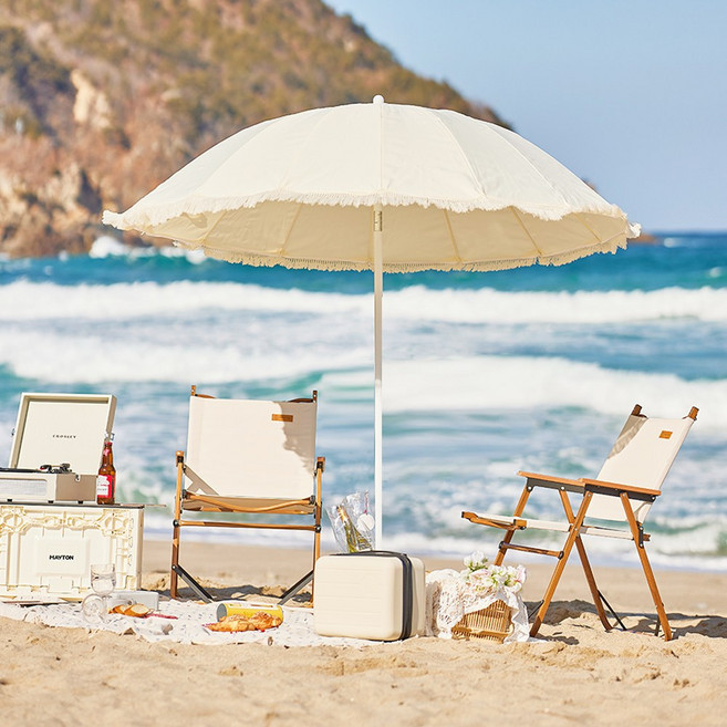 메이튼 레드와일드 캠핑 테슬 파라솔, 아이보리