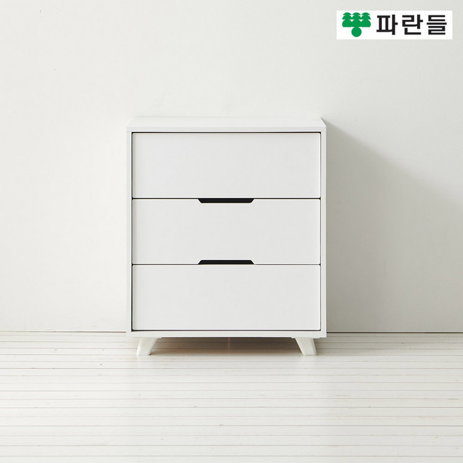 파란들가구 600 3단서랍장 서랍장3단 수납장 서랍옷장, 메이플