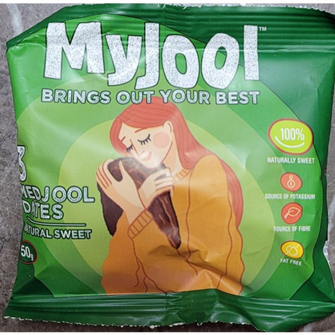MyJool 마이줄 대추야자 50g (원산지 : 이스라엘) / 메드줄 데이츠 대추야자 / 만수르간식, 1개
