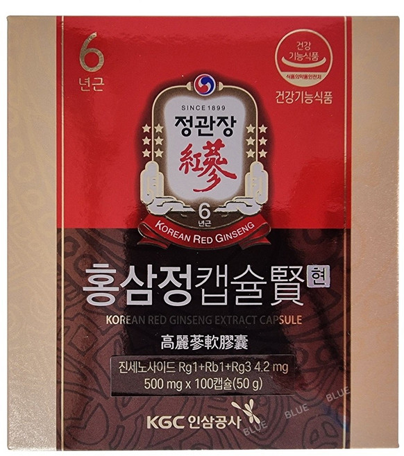 정관장 홍삼정 캡슐 현, 100정, 1개