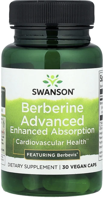 건강챙기세요 Swanson 베르베린 어드밴스드 흡수율 향상 비건 캡슐 30정(캡슐 1정당 550mg) 백살까지오래오래, Swanson베르베린어드밴스드흡수율향상비건캡슐30정캡슐, 1개, 30정 - 쿠팡