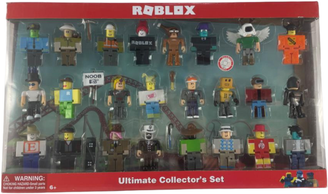 24개 세트 로블록스 캐릭터 게임 로블룩스 피규어, 1개, 9cm