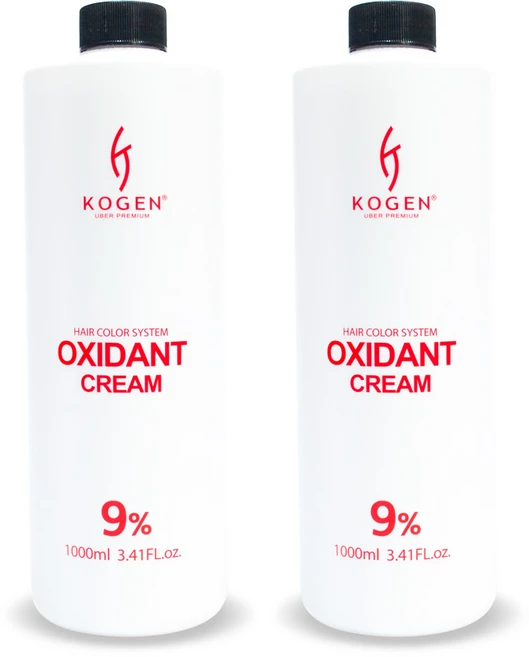 코겐 프리온 염색 산화제 9% 1000ml, 2개 - 쿠팡