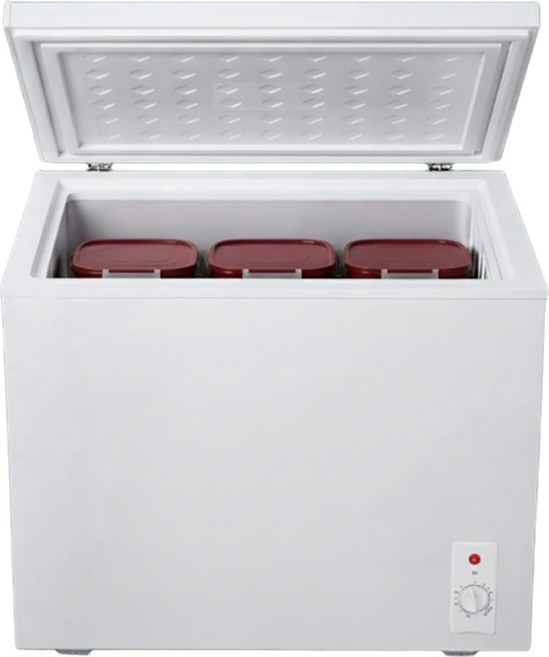 김치담소 미니 김치냉장고 소형 뚜껑형 냉동고 저소음, 업그레이드 58L, 화이트