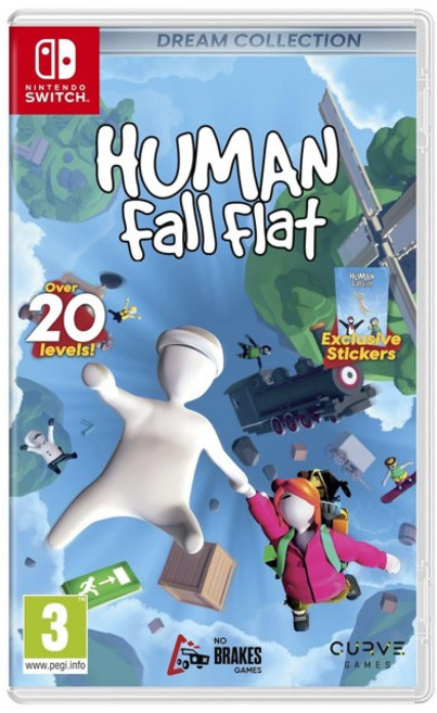 닌텐도 스위치 / 스위치2 호환 휴먼 폴 플랫 한글 지원 드림 컬렉션 23개 레벨 포함 완전판, 스위치 휴먼 폴 플랫