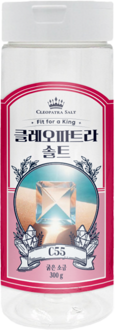 굵은암염 클레오파트라솔트 시즈닝, 1개, 300g