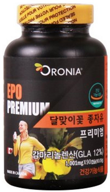 오로니아 달맞이꽃종자유 1 001mg x 90캡슐, 1개