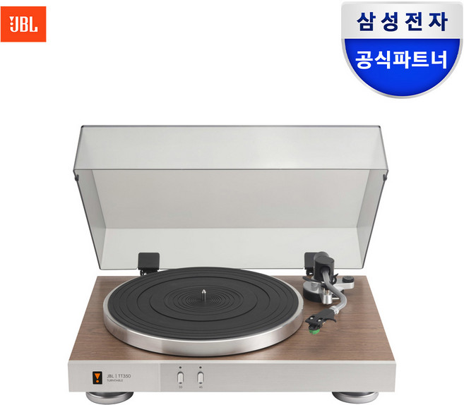 제이비엘 턴테이블 바이닐 레코드 LP 플레이어, JBLTT350WALEU