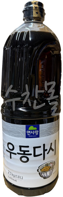 면사랑 우동다시 소스, 1.8L, 3개