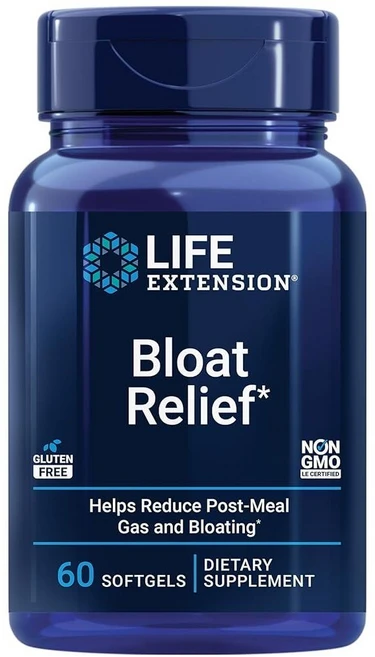 라이프익스텐션 블로트 릴리프 소프트젤 60정 영양제 Life Extension, 1개 - 쿠팡