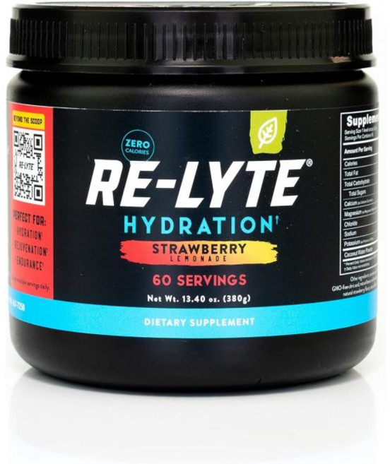 REDMOND Re-Lyte Hydration Electrolyte Powder Mix Strawberry Lemonade, 1개