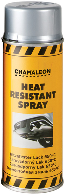 독일제 카멜레온 머플러코팅제 래커 내열스프레이 400ml, 은색(26602), 1개