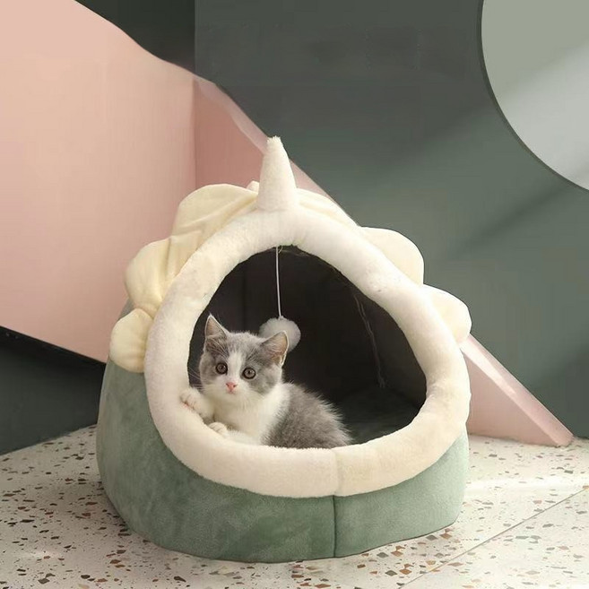 가려거든 반려동물 고양이 침대 수면 방석, 1개, 고양이 디자인