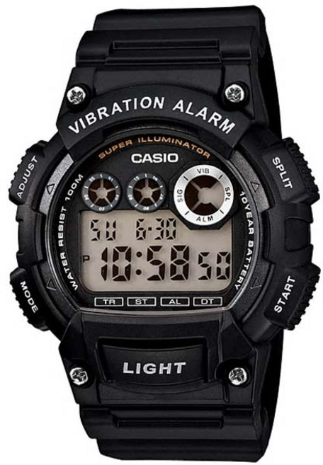 카시오 남성용 군인시계 W-735H-1A