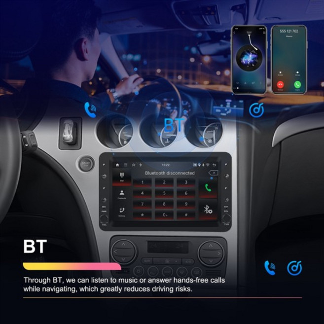 7인치 안드로이드 자동차 라디오 Foralfa Romeo 159 2004-2011 Carplay Android Auto Player-A09E