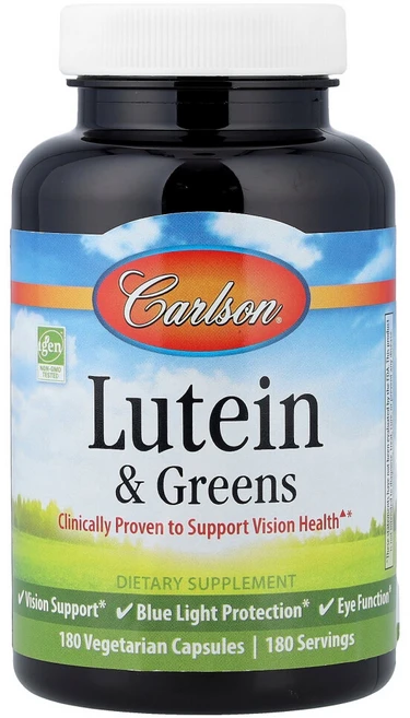 칼슨 루테인 & 그린 180 베지캡슐, 1개, 180정 - 쿠팡