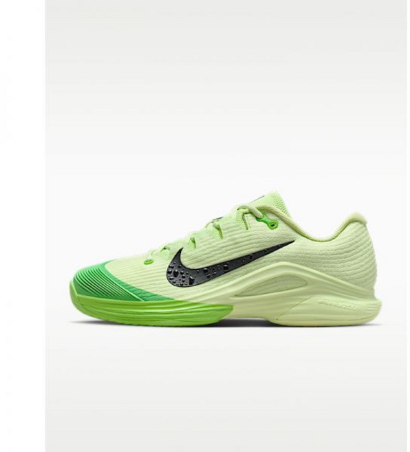 매장정품 나이키 NIKE 베이퍼 12 남성 하드 코트 테니스화 - 라이트 리퀴드 라임민 그린사파이어블랙 IB6555-300 OFNMA 1451370