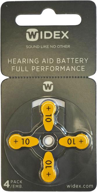와이덱스 보청기 배터리 건전지 밧데리 약, 1세트, 와이덱스 10A