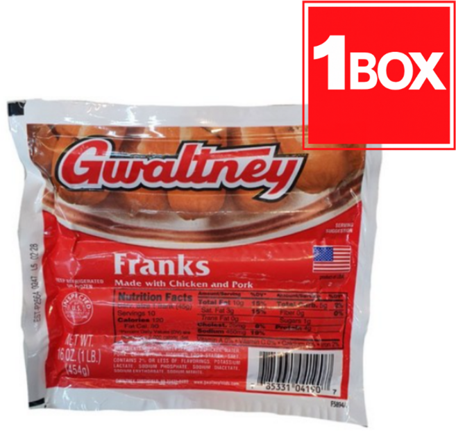 배동바지) 갈트니 후랑크소세지454g 햄/어묵/단무지/유부/맛살, 454g, 24개