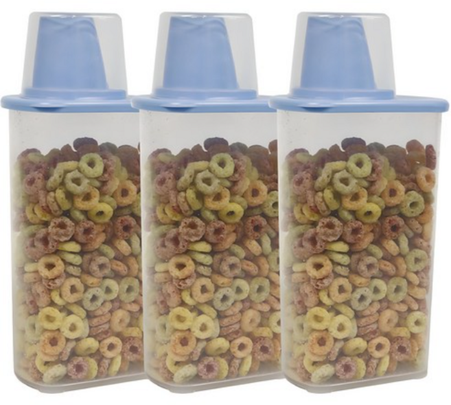 제오닉 시리얼 보관용기 1000ml, 3개