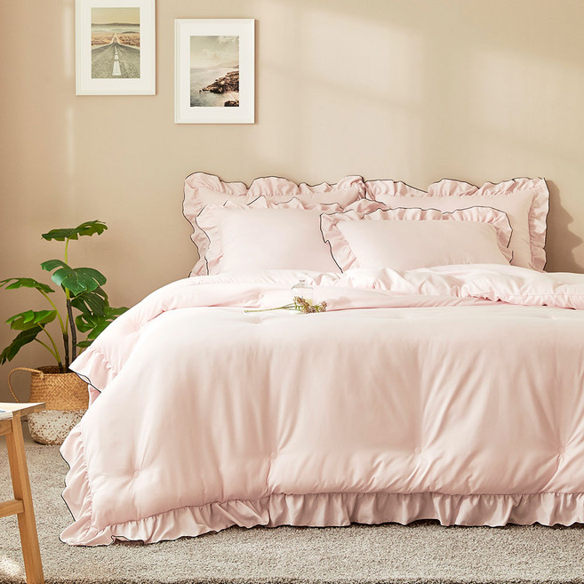 아르지오 알러지케어 프릴 침구 이불 세트