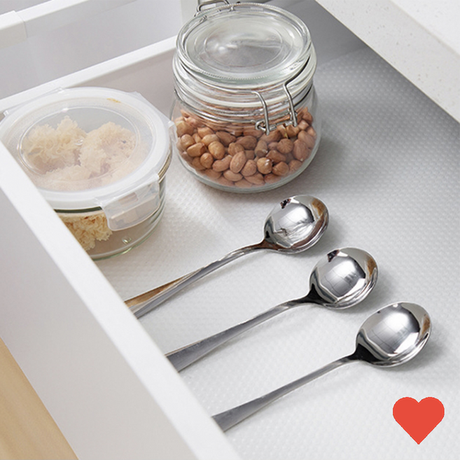 차량 수납 투명 씽크대 책상 깔개 서랍 시트 논슬립, 1개