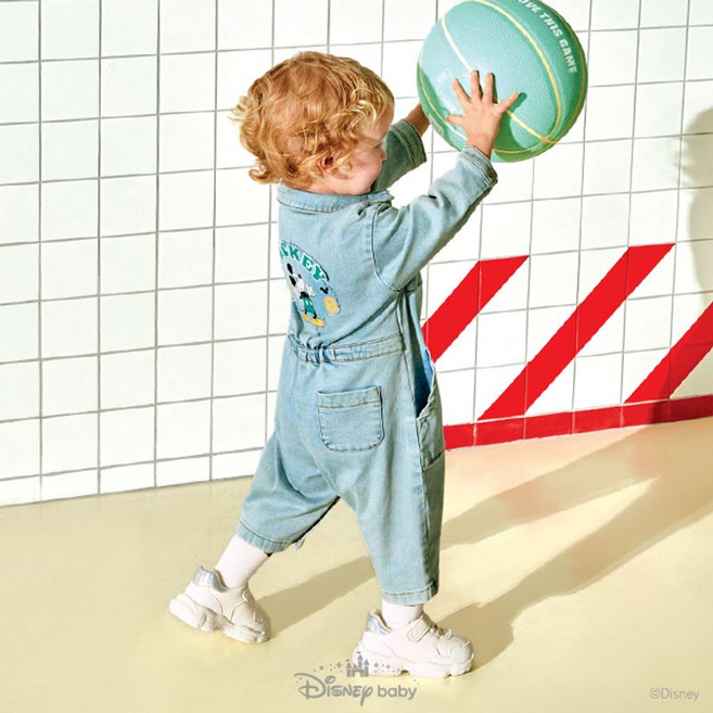 디즈니베이비 디즈니미키데님점프수트 L BLUE 79R127501