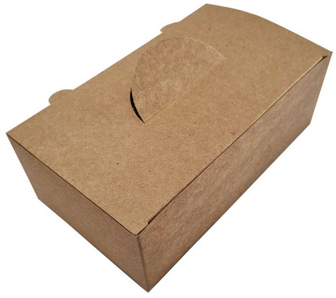 베스트박스 크라프트 치킨박스 (소) 닭강정 돈까스 튀김 포장상자 포장용기 200개입, 크라프트 치킨박스 (소) 200개입, 1개