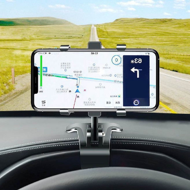차량휴대폰거치 자동차 대쉬보드 만능계기판거치대, 단품, 1개