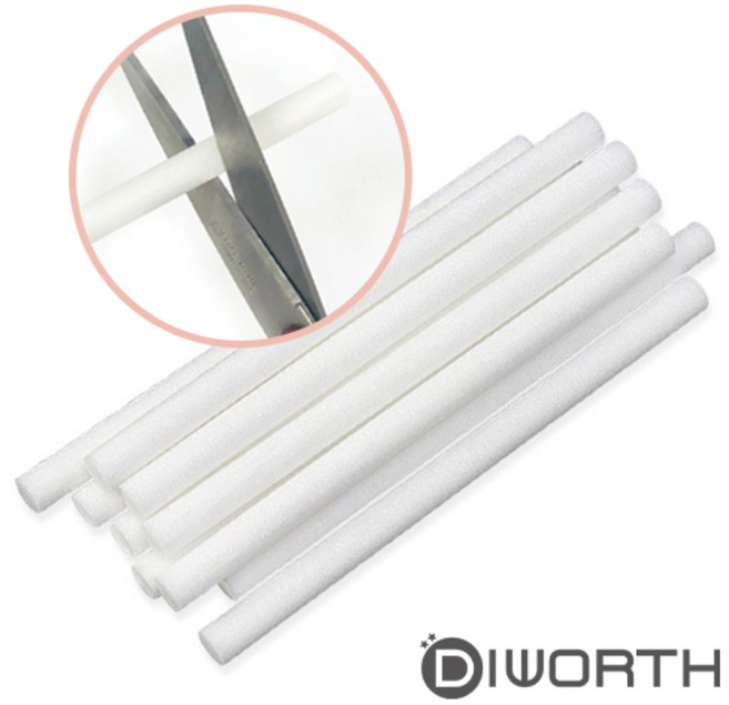 DIWORTH 가습기 리필 필터 8mmX170mm, 10개