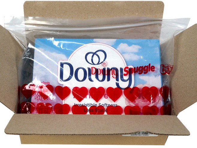 다우니 건조기시트 드라이시트 120매 에이프릴 프레쉬 향기보관팩