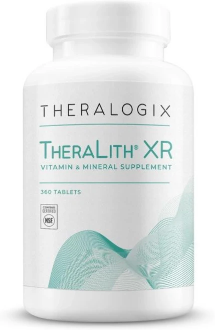 CitraLith 비타민 미네랄 건강한 기능 건강 지원 마그네슘 나트륨 칼륨 비타민B6 포함 NSF 인증 패, TheraLith XR Vitamin 360 Table, 1개, 360정 - 쿠팡