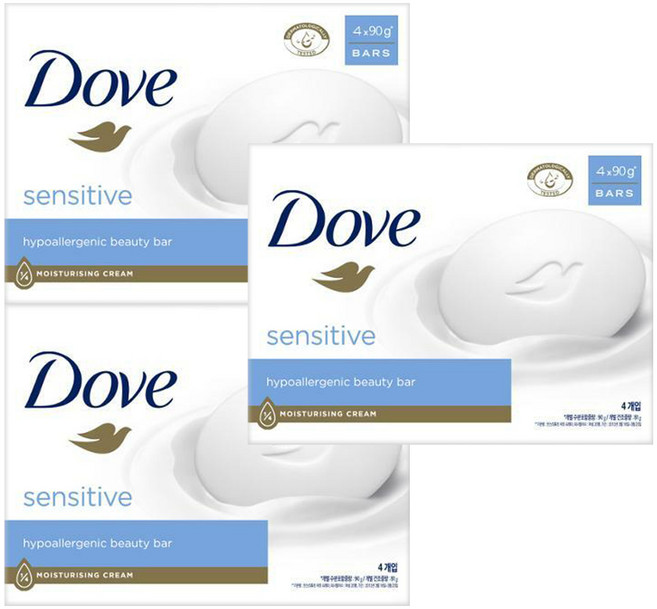 도브 뷰티 바 센서티브 비누 90g