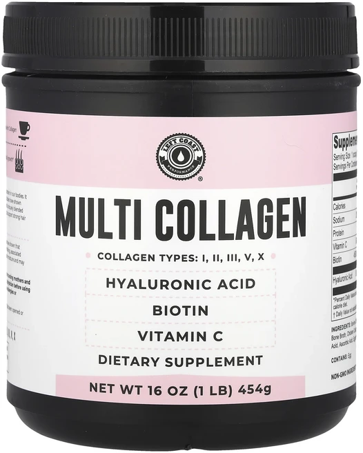 몸관리하세요 겨울입니다 Left Coast Performance 멀티 콜라겐 454g(16oz) 특별관리진행, LeftCoastPerformance멀티콜라겐454g1, 454g, 1개 - 쿠팡