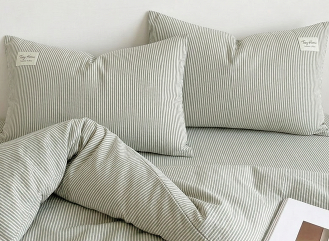 포니홈 호텔 순면 베개커버 60수 코튼워싱 자루식베겟 2P