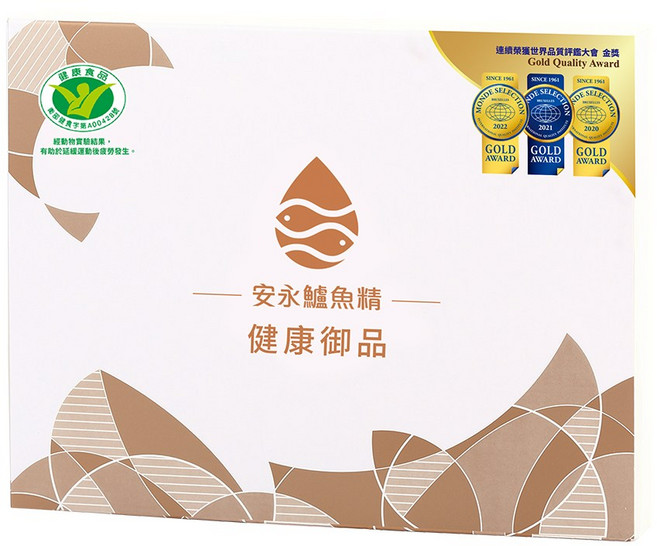 【安永鮮物】健康御品鱸魚精禮盒, 6個, 60ml