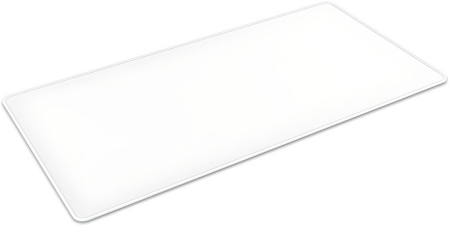 애니젠 게이밍 마우스 장패드, 화이트, 1개