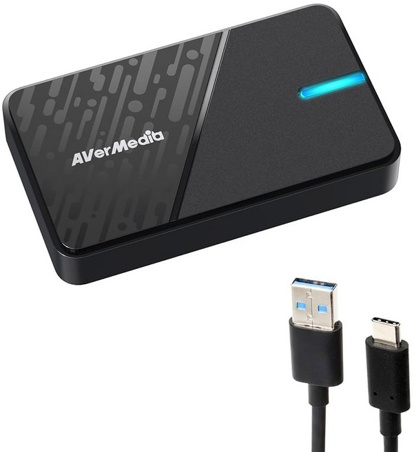 스트리밍용 AVerMedia 4K 캡처 카드 PS5/Pro Xbox Series X/S Nintendo Switch PC용 1440p120 비디오 장치 Twitch OB, 1080p60 - GC311G2